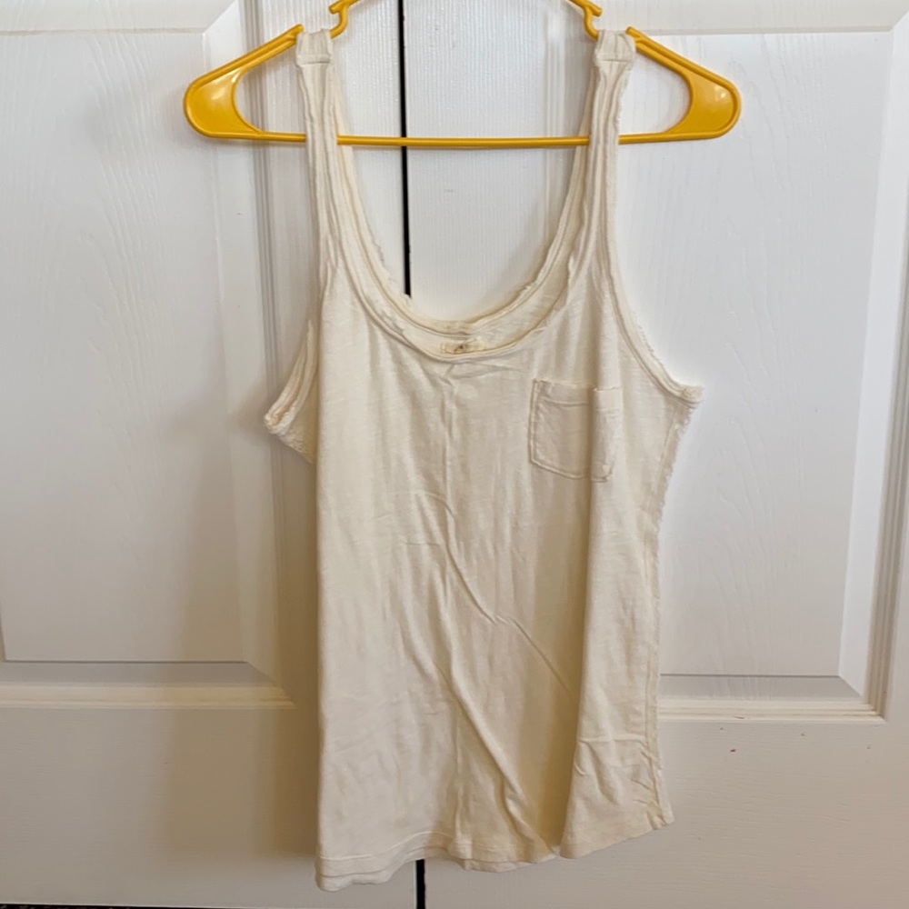 Women’s Aerie Cream Tank Top size Medium